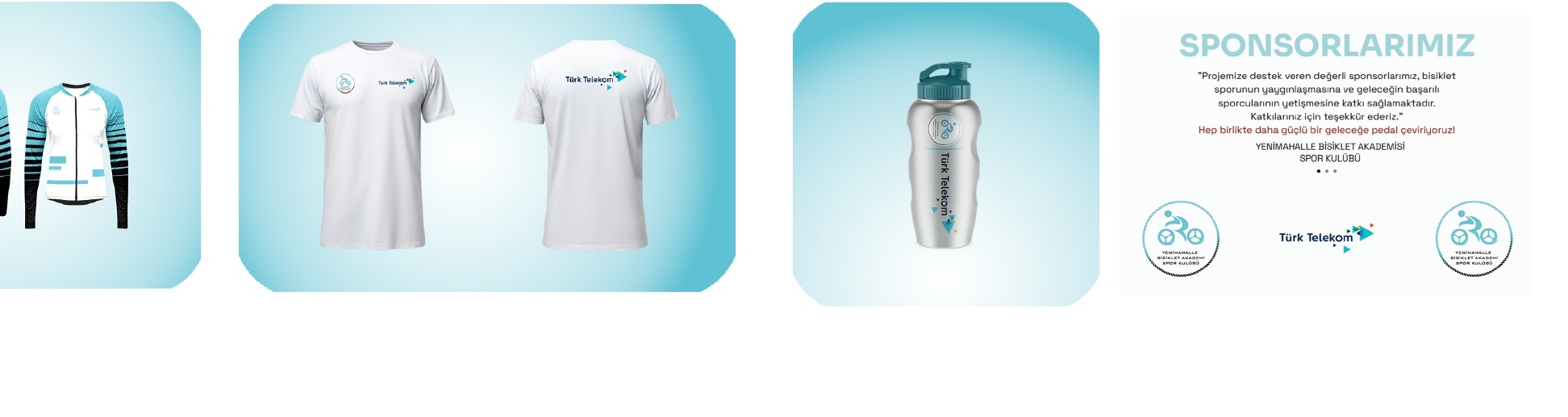 Sponsor placement mockups